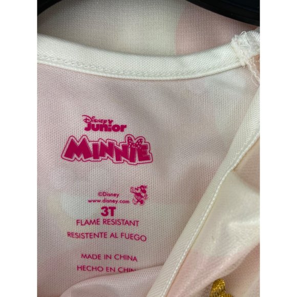 Disney Minnie Mouse Toddler Girl's Valentine's Day Foil Hearts Nightgown, Gown 3 - Picture 8 of 8